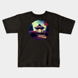 Gazebo at Town Square - Spring - Gilmore Kids T-Shirt